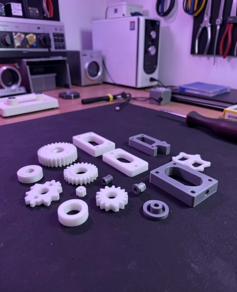 Repuestos descatalogados impresos en 3D para electrodomésticos
